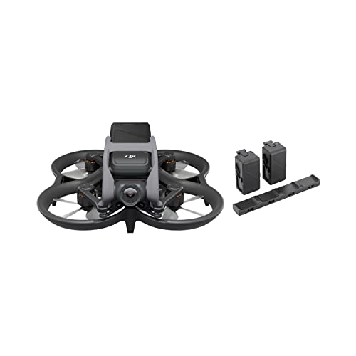 DJI Avata Pro-View Combo – Drohne UAV Quadrokopter mit stabilisiertem 4K-Video, Sichtfeld von 155°