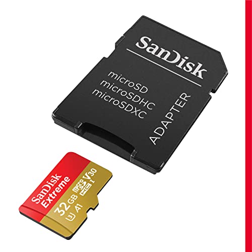 SanDisk Extreme microSDXC UHS-I Speicherkarte 256 GB + Adapter (Für Smartphones, Actionkameras und Drohnen, A2, C10, V30, U3, 190 MB/s Übertragung, RescuePRO Deluxe)