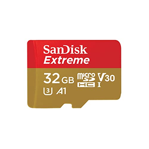 SanDisk Extreme microSDXC UHS-I Speicherkarte 256 GB + Adapter (Für Smartphones, Actionkameras und Drohnen, A2, C10, V30, U3, 190 MB/s Übertragung, RescuePRO Deluxe)