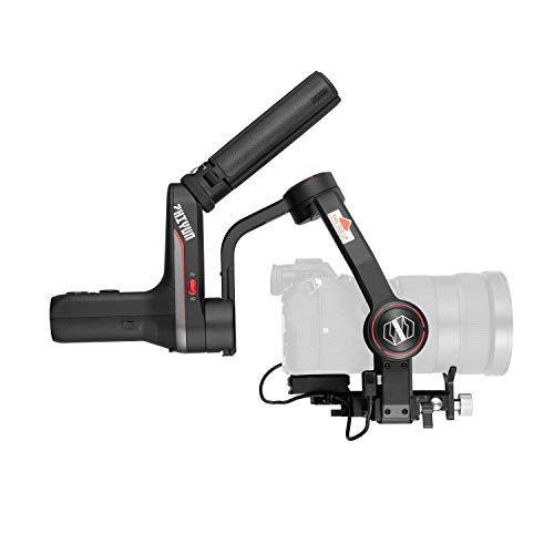 ZHIYUN WEEBILL-S Official 3-Axis Gimbal Stabilizer for DSLR Cameras, Mirrorless Cameras with Lens Combos (Image Transmittion Pro Package)